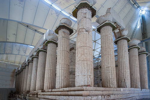 Temple of Apollo Epicurius at Bassae Author Ko Hon Chiu Vincent Copyright Ko Hon Chiu Vincent