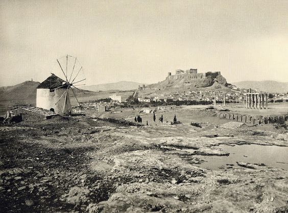 Photo de Margaritis Vue dAthènes 1855