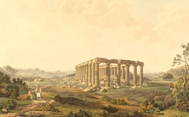 800px Dodwell Temple of Apollo Epicurius