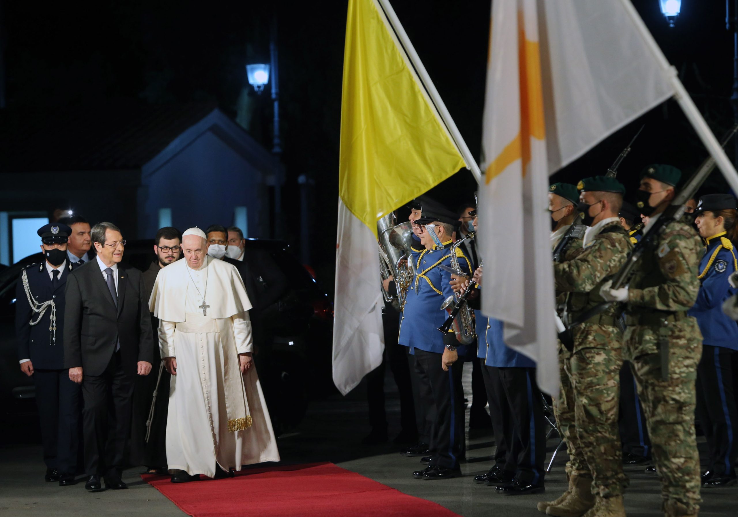 Papa Francesco Presidente di Cipro Nikos Anastasiadis Fonte Presidency.gov.cy